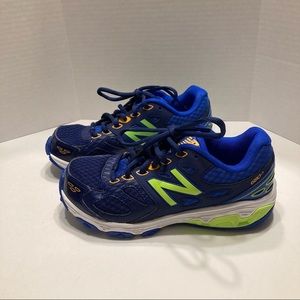 New Balance blue running shoes boys size 2